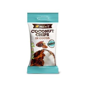 Mixit Kokosové chipsy Kakao 45 g obraz
