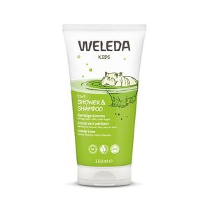 Weleda Kids 2v1 Sprchový krém a šampon Veselá limetka 150 ml obraz