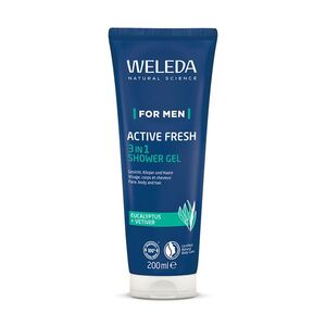 Weleda For Men Active Fresh 3v1 Sprchový gel 200 ml obraz