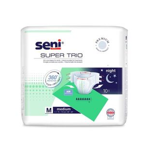Seni Super Trio vel. M absorpční plenkové kalhotky s lepítky 10 ks obraz