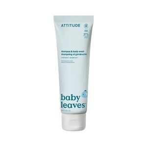ATTITUDE Baby Leaves Dětské tělové mýdlo a šampon 2v1 Good Night 240 ml obraz