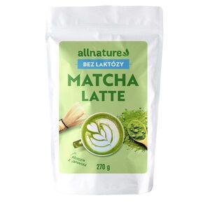 Allnature Matcha latte bez laktózy 270 g obraz