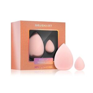 BrushArt Mini Me Sada houbiček na make-up 2 ks Nude obraz