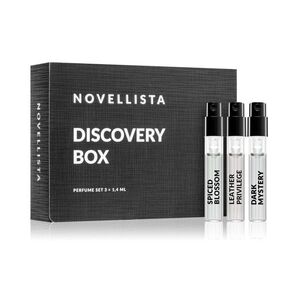 NOVELLISTA Black Discovery Box vzorky parfémových vod 3x1, 4 ml obraz