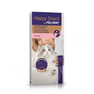 Feliway Happy Snack losos 6x15 g obraz
