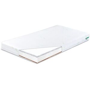 SENSILLO Dětská matrace do postýlky 60x120cm, kokos, pěna, pohanka Luxe, Aloe obraz