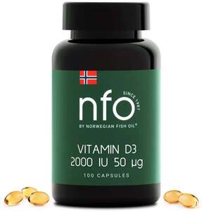 NFO Vitamin D3 2 000 IU / 50 µg mini tobolky obraz