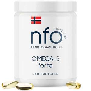 NFO Omega-3 Forte výhodné balení měkké gely obraz