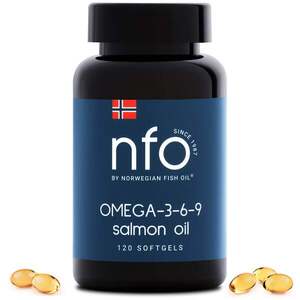 NFO Omega 3-6-9 lososový olej mini tobolky obraz
