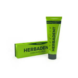 Herbadent Original bylinná zubní pasta s fluoridy 75 g obraz