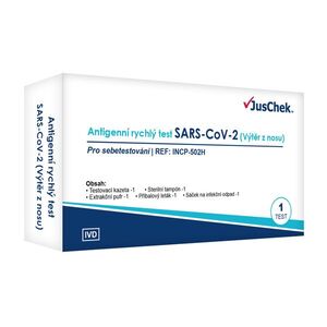Alltest JusChek SARS-CoV-2 antigenní rychlý test 1 ks obraz