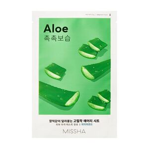 Missha Airy Fit Aloe hydratační plátýnková maska 19 g obraz