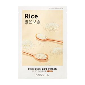 Missha Airy Fit Rice rozjasňující plátýnková maska 19 g obraz