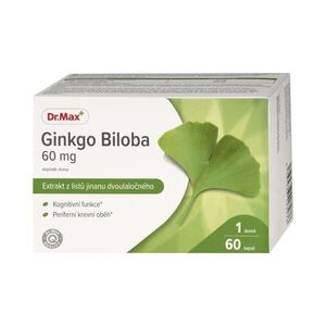Dr. Max Ginkgo biloba 60 mg 60 kapslí obraz
