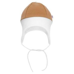 New Baby Kojenecká čepička The Best hnědá, vel. 80 (9-12m) obraz