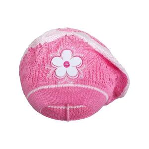 New Baby Pletená čepička-baret světle růžová, vel. 104 (3-4r) obraz