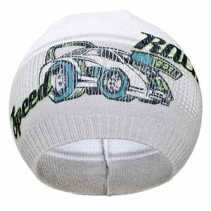 New Baby Podzimní dětská čepička Racing světle modrá, vel. 110 (4-5r) obraz