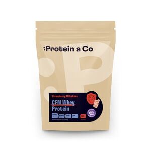 Protein a Co CFM WHEY PROTEIN 80 1 kg, Strawberry obraz