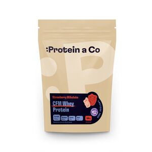 Protein a Co Bezlaktózový CFM Whey, 500 g Strawberry milkshake obraz