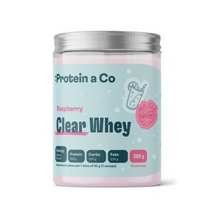 Protein a Co Clear Whey Protein Isolate 300 g, Raspberry obraz