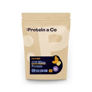 Protein a Co CFM WHEY PROTEIN 80 1 kg, Banana split obraz