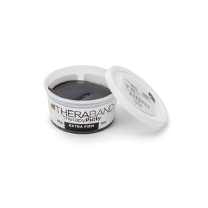 Thera-Band Therapy Putty, terapeutická hmota 85g, šedá, extra tuhá obraz