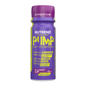 Nutrend Pump Shot 60 ml ostružina+limetka obraz