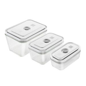 Zwilling Fresh&Save Skleněná vakuovací dóza S, M, L 3 ks obraz