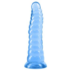 NS Novelties Gelové dildo s přísavkou Fantasia Nymph, modré 19 cm obraz