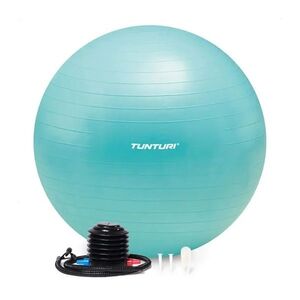 Tunturi Gymnastický míč s pumpičkou zesílený 75 cm varianta Tyrkysový obraz