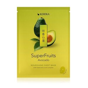 KORIKA SuperFruits Avokádo vyživující sheet maska 25 g obraz