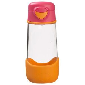 B.BOX Sport lahev na pití 450 ml - růžová/oranžová obraz
