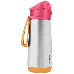B.BOX Termoska na pití sport 500 ml - růžová/oranžová obraz