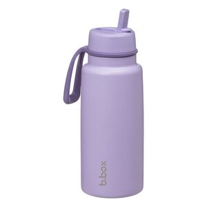 B.BOX Nerezová termolahev s brčkem 1l - lilac love obraz