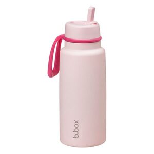 B.BOX Nerezová termolahev s brčkem 1l - pink paradise obraz