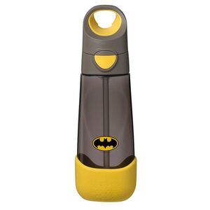 B.BOX Lahev na pití s brčkem 600 ml - Batman obraz