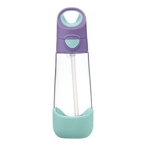 B.BOX Lahev na pití s brčkem 600 ml - lilac pop obraz