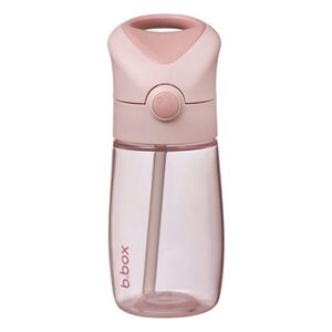 B.BOX Láhev na pití s brčkem Junior 380 ml - blush crush obraz