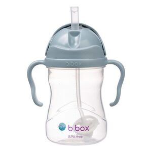 B.BOX Hrneček s brčkem - modrý 240 ml obraz