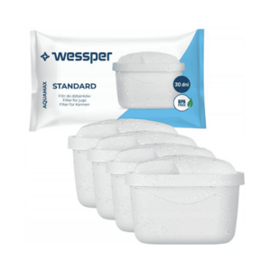 Wessper AquaMax Náhradní filtry 4 ks náhrada za filtr Maxtra obraz