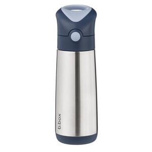 B.BOX Termoska na pití s brčkem 500 ml - midnight obraz
