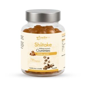 Nutricius Shiitake gummies 500 mg 60 ks obraz