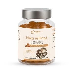 Nutricius Hlíva ústřičná gummies 500 mg 60 ks obraz