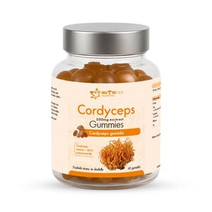 Nutricius Cordyceps gummies 500 mg 60 ks obraz
