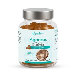 Nutricius Agaricus gummies 500 mg 60 ks obraz