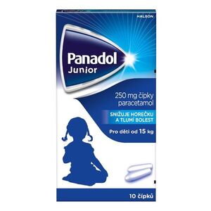 Panadol Junior 250 mg čípky 10 ks obraz