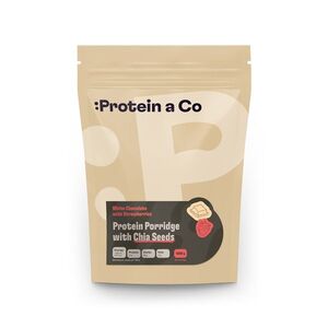 Protein a Co Proteinové kaše s chia 1600 g Jahoda s bílou čokoládou obraz