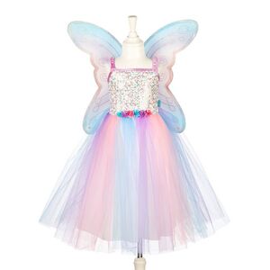 Souza! dětský kostým Felicity s motýlími křídly - 8-10 let, 128-140 cm obraz