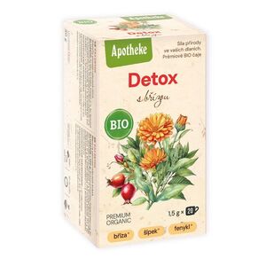 Apotheke BIO Detox s břízou porcovaný čaj 20x1, 5 g obraz