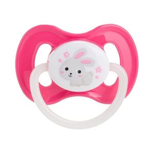 Canpol babies Svítící kaučukový dudlík třešinka 6–18m 1 ks růžový obraz